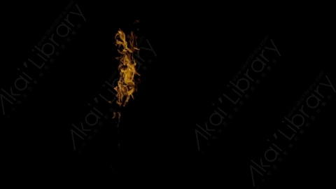 视频素材-Rampant_4K_Fire_068燃烧火焰