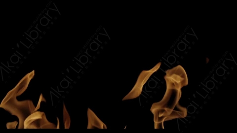 视频素材-Rampant_4K_Fire_070燃烧火焰