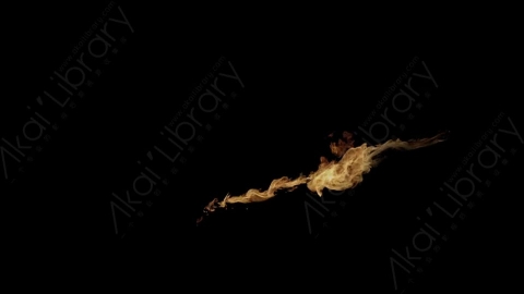 视频素材-Rampant_4K_Fire_113喷射火焰燃烧