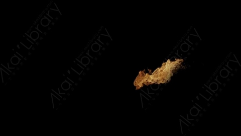 视频素材-Rampant_4K_Fire_126喷射火焰燃烧