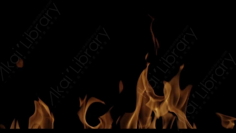 视频素材-Rampant_4K_Fire_134燃烧火焰