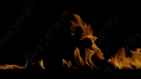 视频素材-Rampant_4K_Fire_135燃烧火焰