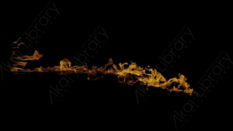 视频素材-Rampant_4K_Fire_140喷射火焰燃烧