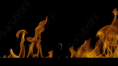 视频素材-Rampant_4K_Fire_157燃烧火焰