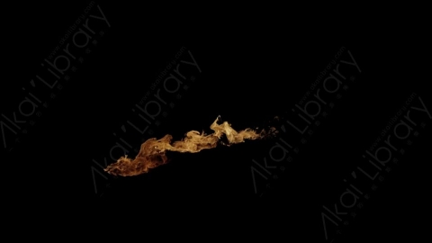 视频素材-Rampant_4K_Fire_162喷射火焰燃烧