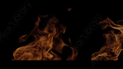 视频素材-Rampant_4K_Fire_174燃烧火焰