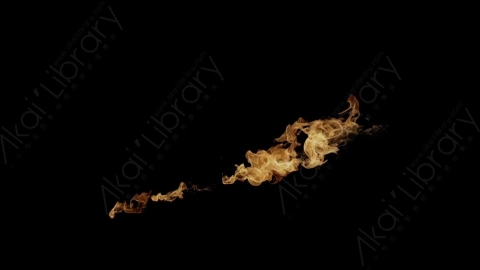 视频素材-Rampant_4K_Fire_181喷射火焰燃烧