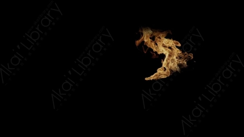 视频素材-Rampant_4K_Fire_188燃烧火焰
