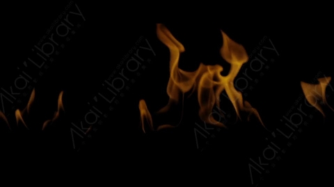 视频素材-Rampant_4K_Fire_201燃烧火焰