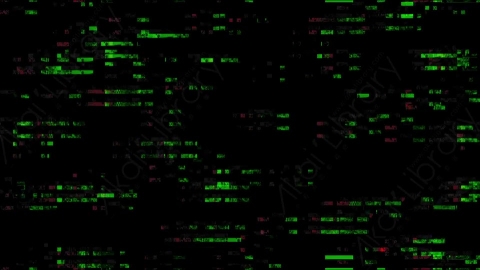 视频素材-故障毛刺元素Rampant_Screen_Damage_119
