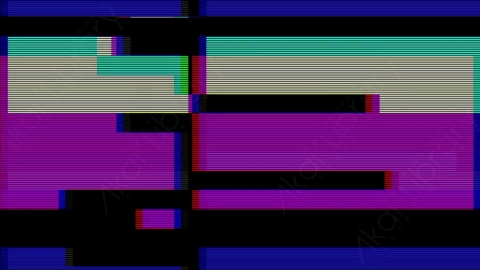 视频素材-故障毛刺元素Rampant_Screen_Damage_181