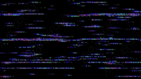视频素材-故障毛刺元素Rampant_Screen_Damage_182