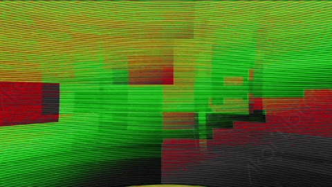 视频素材-故障毛刺元素Rampant_Screen_Damage_184