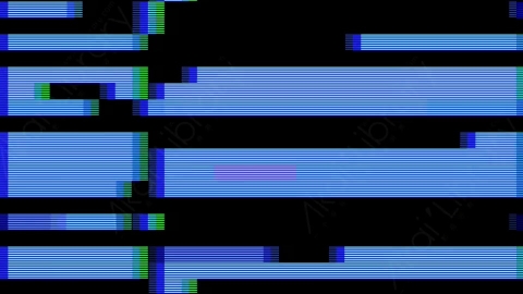 视频素材-故障毛刺元素Rampant_Screen_Damage_241