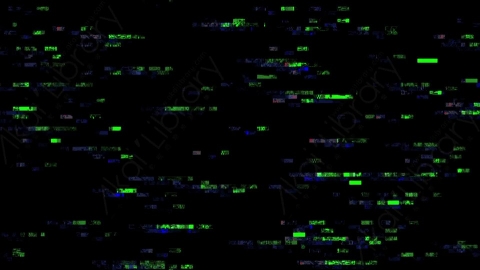 视频素材-故障毛刺元素Rampant_Screen_Damage_296