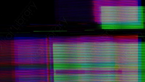 视频素材-故障毛刺元素Rampant_Screen_Damage_354