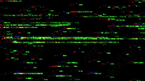 视频素材-故障毛刺元素Rampant_Screen_Damage_407