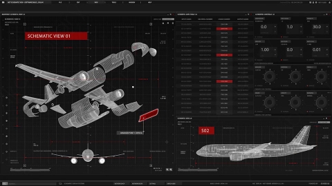 AE模板-Schematic Screen_01飞机分析扫描HUD科技界面.zip