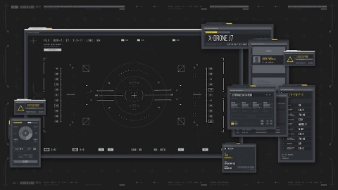 AE模板-Screen 006_HUD科技信息处理数据收集界面元素.zip