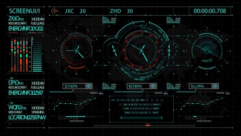 AE模板-Screen UI Gadgets_HUD科技信息分析界面.zip