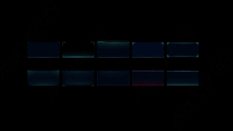 AE模板-Screens 2d_HUD科技方形界面元素.zip