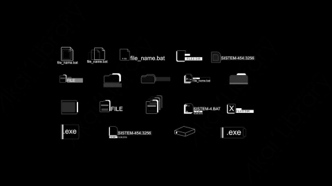AE模板-Sistem Icon_HUD科技文字界面元素.zip