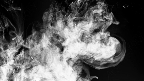 视频素材-水墨墨水Slow_Motion_Ink_Drop_White_On_Black_2