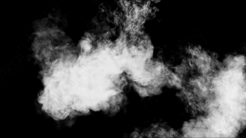 视频素材-水墨墨水Slow_Motion_Ink_Drop_White_On_Black_4