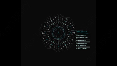 AE模板-Special Gadget 16_HUD科技圆形扫描识别界面元素.zip