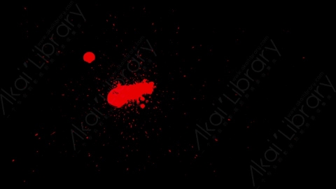 视频素材-血液洒落Spill_Splatter_01