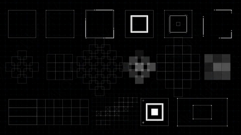 AE模板-Square_HUD科技方形界面元素.zip