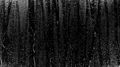 视频素材-雨水下雨水滴落在玻璃上滑落Steady_Drip