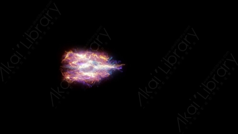 视频素材-魔法科幻枪火Supernova_Side