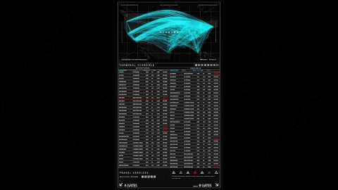 AE模板-Terminal Schedule_UI_01_HUD科技信息数据分析界面.zip