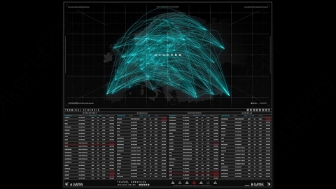 AE模板-Terminal Schedule_UI_03_HUD科技信息数据分析界面.zip