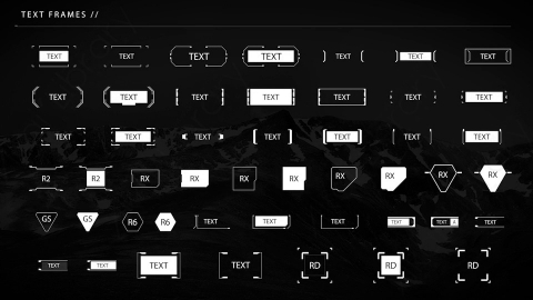 AE模板-Text Frames 02_HUD科技文字界面元素.zip