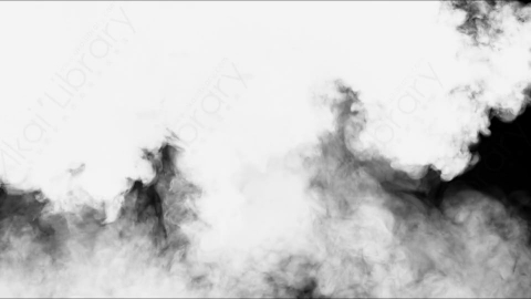 视频素材-水墨墨水Two_Ink_Drops_White_On_Black_3