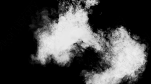 视频素材-水墨墨水Two_Ink_Drops_White_On_Black_4