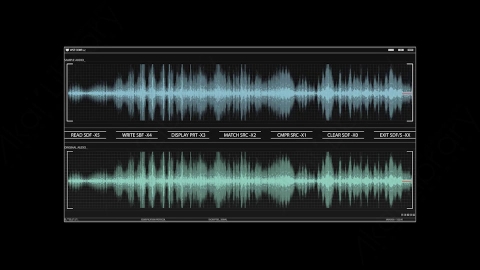 AE模板-Voice Recognition_UI_02声音音频识别分析分析HUD科技界面.zip