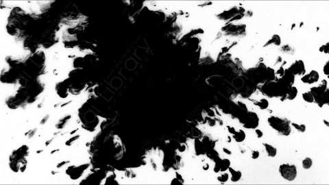 视频素材-水墨墨水Watercolor_Paper_Drop_1