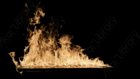视频素材-燃烧火焰burning_flames_02
