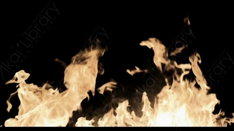视频素材-燃烧火焰burning_flames_03