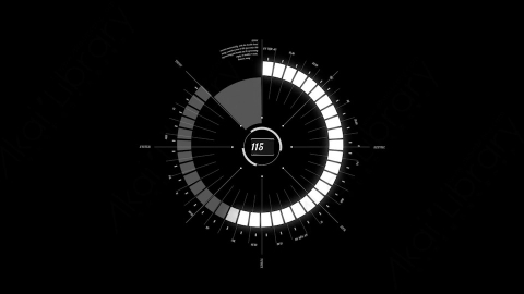 AE模板-circle element 5_HUD科技圆形界面元素.zip
