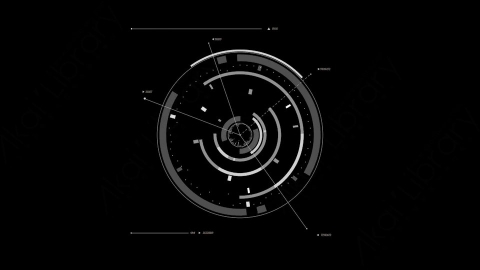 AE模板-circle element 6_HUD科技圆形界面元素.zip