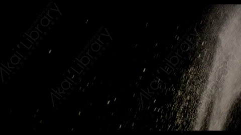 视频素材-碎石爆炸落地dust_element_01