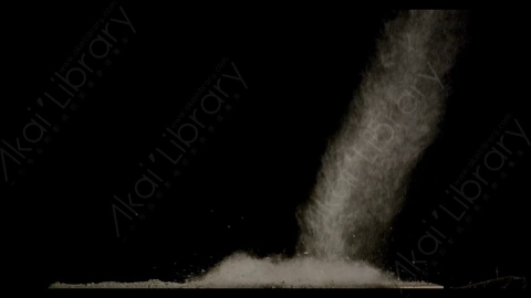 视频素材-碎石爆炸落地dust_element_08