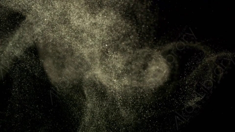 视频素材-粒子颗粒Particles_Gold_02