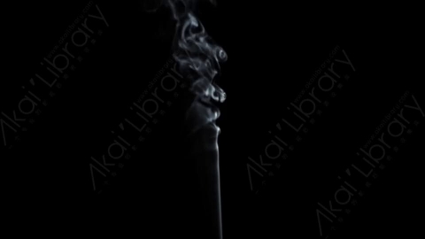 视频素材-cigarette_smoke_from_bottom_01香烟燃烧烟雾