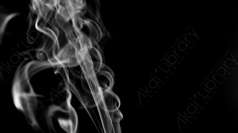 视频素材-cigarette_smoke_from_bottom_03香烟燃烧烟雾