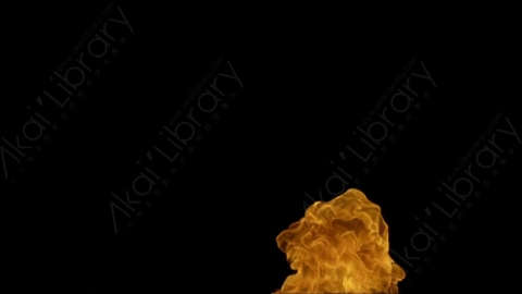 视频素材-motionVFX_fire_blow_from_bottom_02喷射火焰